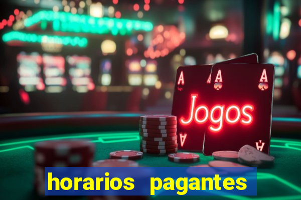 horarios pagantes do fortune ox